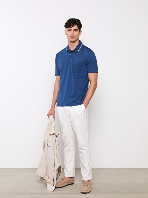 LCWAIKIKI Classic Polo Neck Short Sleeve Pique Men's T-Shirt - S2AI34Z8-MLB