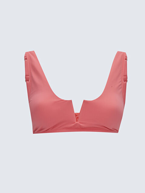 LCW DREAM Kadın Çıkarılabilir Pedli Düz Bikini Üst - S2BM72Z8-GBC