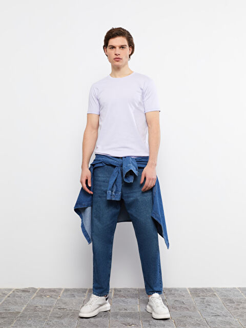 XSIDE Crew Neck Jersey Men's T-Shirt - S2BN33Z8-RPK