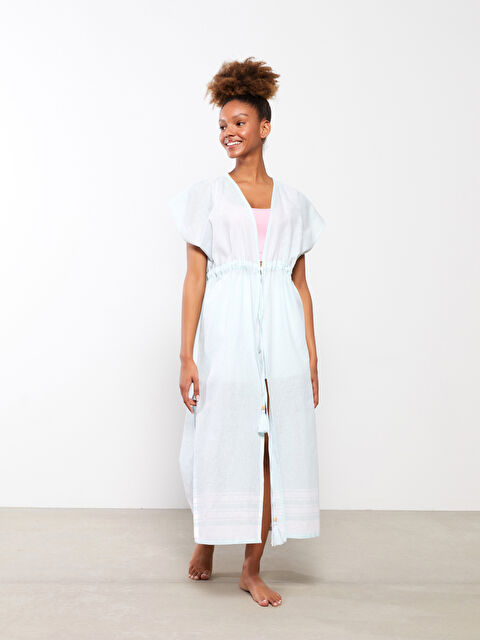 LCW HOME Peignoir de bain à manches courtes pour Femmes - S2BQ64Z8-RDZ