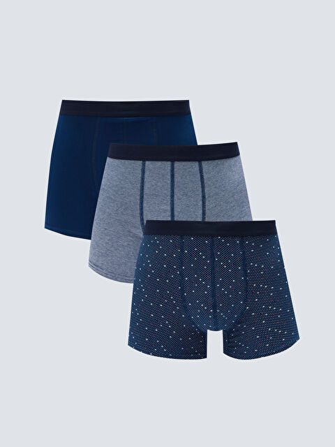 LC WAIKIKI Standard Fit Cotton Stretch Men's Boxer 3-pack - S2BS17Z8-LSJ