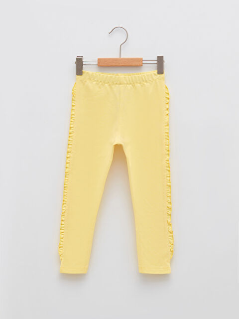 LCW baby Elastic Waist Cotton Baby Girl Tights - S2CM47Z1-FTH