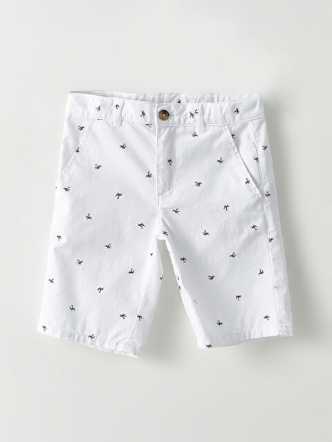 LCW Kids Dječak BIJELA Kratke hlače - S2DH30Z4-LU7