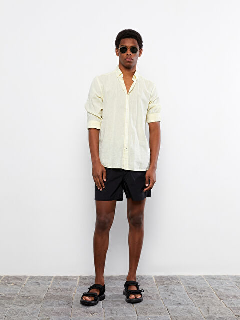 LCW SWIMWEAR Kısa Boy Basic Erkek Deniz Şortu - S2DT48Z8-CVL