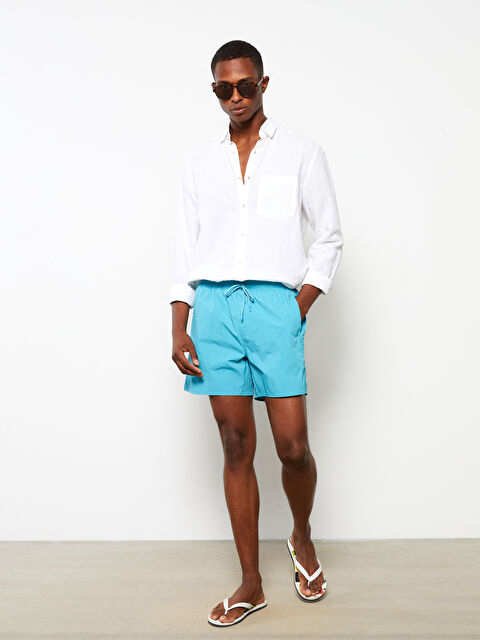 LCW SWIMWEAR Kısa Boy Basic Erkek Deniz Şortu