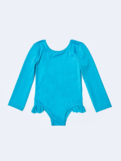 LCW baby ملابس سباحة للبنات الصغار من قماش مرن - S2EC84Z1-R2V