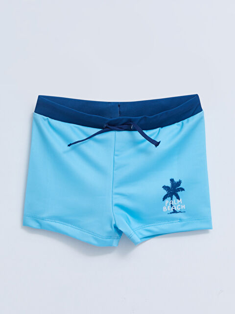 LCW baby Stretchy Fabric Printed Baby Boy Beach Shorts - S2EK71Z1-G91