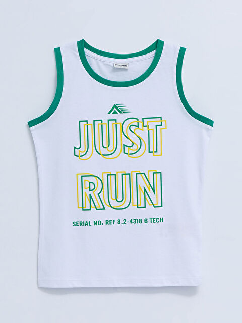 LCW ECO Crew Neck Printed Boys' Vest - S2ES34Z4-E5X