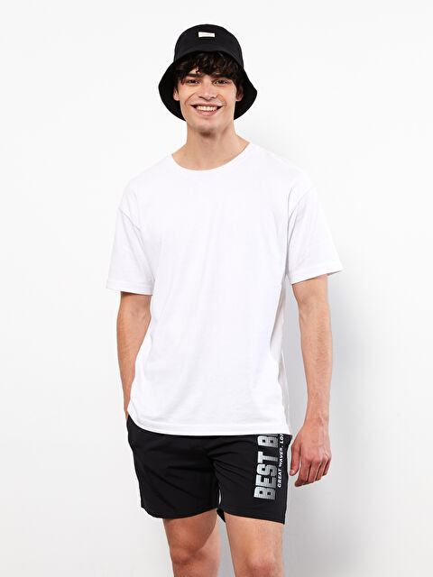 LCW SWIMWEAR Kısa Boy Baskılı Erkek Deniz Şortu