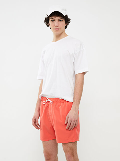 LCW SWIMWEAR Knee Length Basic Men's Swimming Shorts - S2FN39Z8-GSB