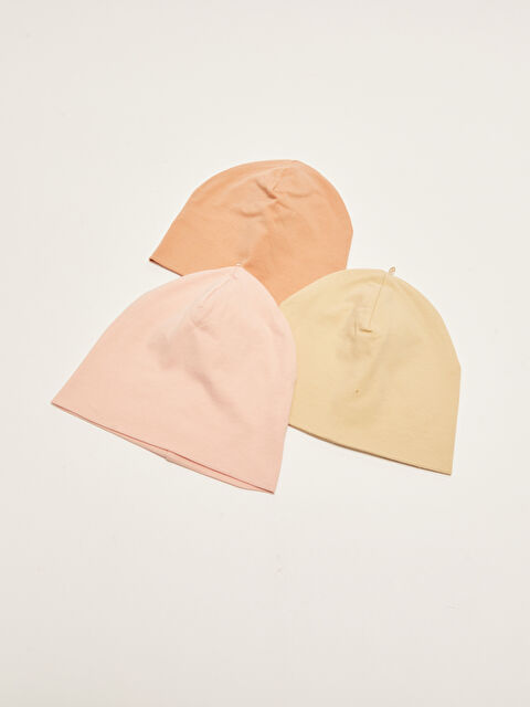 LCW baby Basic Baby Girl Beret 3-Pack - S2FS40Z1-GGB