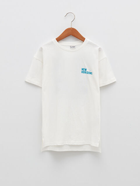 LCW Kids Dječak EKRU Majica kratkih rukava - S2G302Z4-R9J