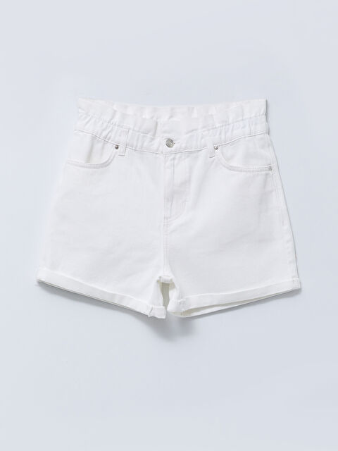 XSIDE Standard Fit Straight Pocket Detailed Women's Jean Shorts - S2G332Z8-KE8