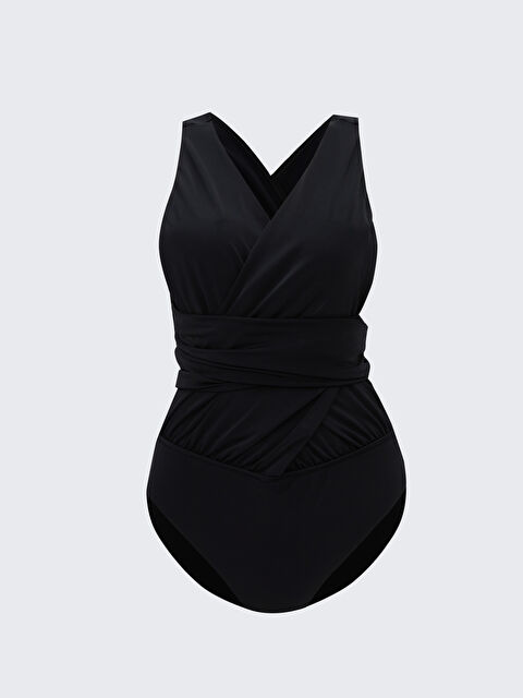 LCW DREAM Kadın V Yaka Düz Mayo