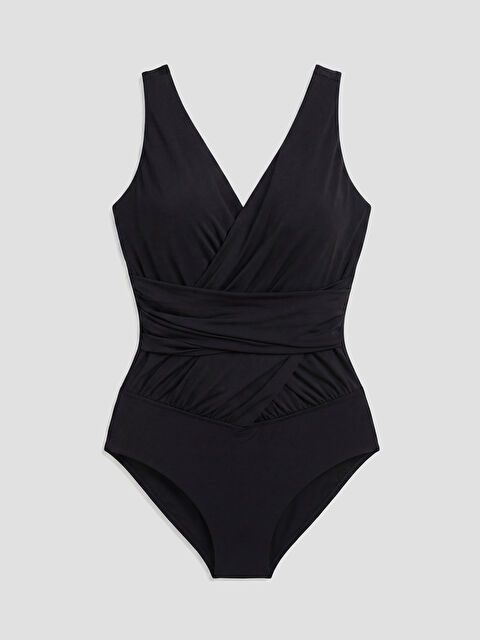 LCW DREAM Kadın V Yaka Düz Mayo