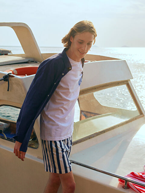 XSIDE Oversize Long Sleeve Men's Shirt - S2GC65Z8-QTL