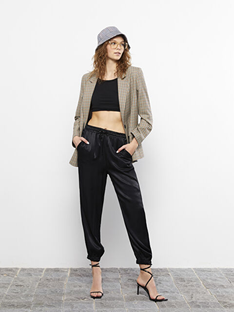 LCW Vision U Neck Plain Short Sleeve Women's Crop Top - S2GE31Z8-RQN