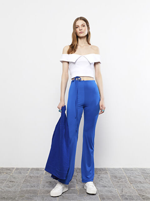 LCW Vision Women's Relaxed Fit Plain Trousers - S2GG91Z8-HGU