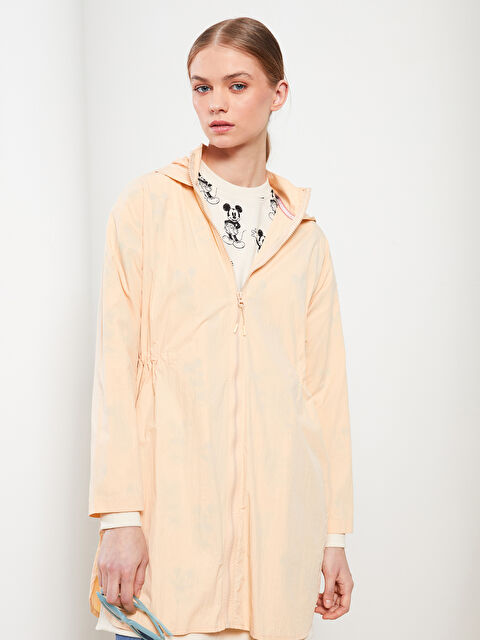 LCW Modest تونيك كم طويل سادة بكابوش للسيدات - S2HB50Z8-S6J