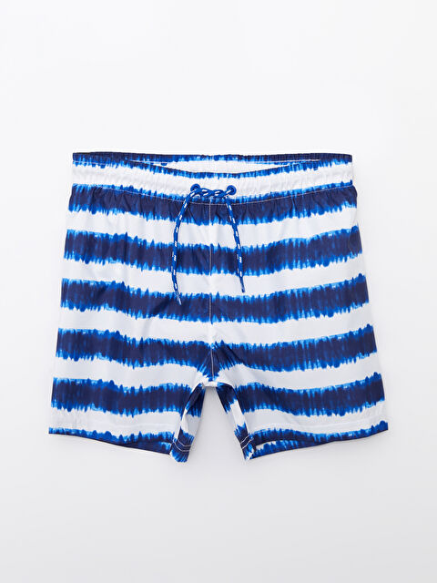 LCW Kids Çizgili Hızlı Kuruyan Erkek Çocuk Deniz Şortu - S2HE77Z4-LSJ