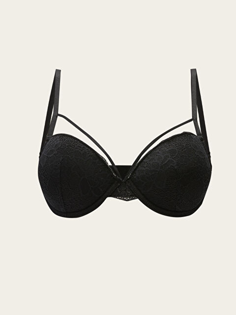 LCW DREAM Balenli Dolgusuz Dantelli Fantezi Sütyen - S2HL07Z8-CVL