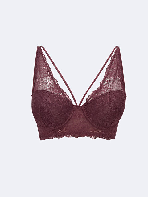LCW DREAM Balenli Yarım Dolgulu Dantelli Bralet