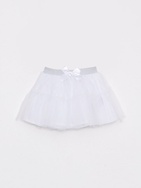 LCW baby تنورة توتو لبنت صغيرة بخصر مطاطي - S2HP17Z1-R9K