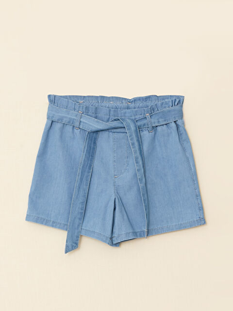 LCW Kids Short En Jean Basique Pour Fille - S2HQ92Z4-H45