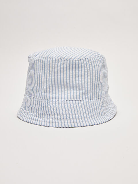LCW baby Striped Baby Boy Hat - S2I027Z1-LEN