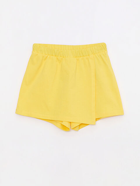 LCW Kids Jupe Courte Basique Fille Avec Taille Élastiquée - S2I069Z4-FYP