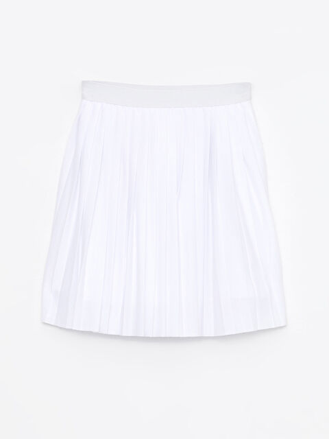 LCW Kids تنورة بنات مطوية بخصر مطاطي - S2I685Z4-R9K