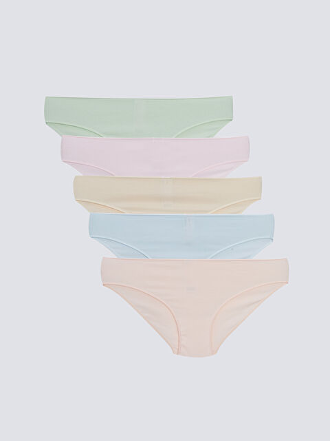 LCW DREAM Düz Bikini Külot 5'li