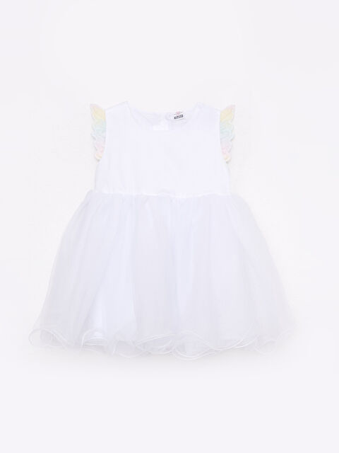 LCW baby Robe Basique pour Bébé Filles à Col Rond - S2IE34Z1-R9K