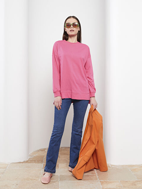 LCW Modest Mercury Skinny Fit Women's Rodeo Jean Pants with Pocket Detail - S2IL03Z8-H45