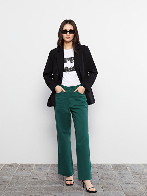 LCW Vision Crew Neck Batman Printed Short Sleeve Cotton Women's T-Shirt - S2IT72Z8-R9K