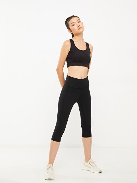 LCW OUTDOOR طماق خارجي مطبوع بخصر مرن للسيدات - S2JS88Z8-CVL