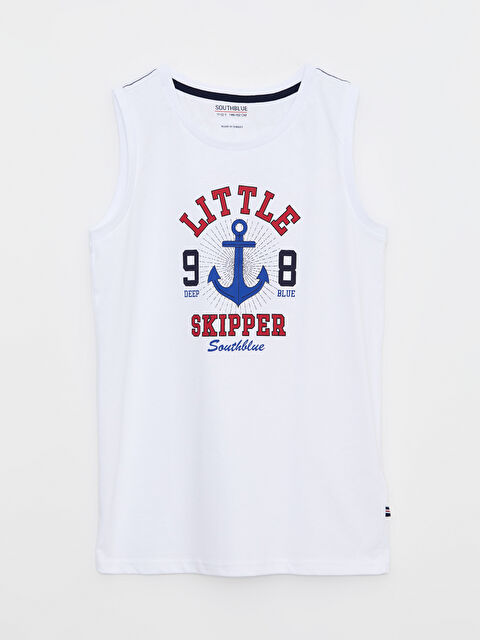 SOUTHBLUE Crew Neck Printed Cotton Boy Athlete - S2KS73Z4-Q6K