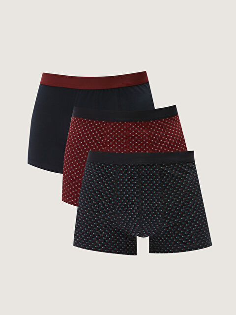 LC WAIKIKI Standard Fit Cotton Stretch Men's Boxer 3-pack - S2KU96Z8-LSJ