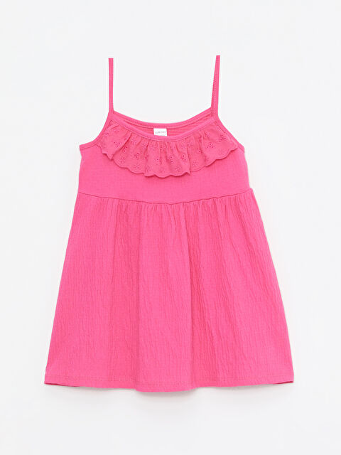 LCW baby Robe Bébé Fille Basique Suspendue à Col Carré - S2KY09Z1-GSY