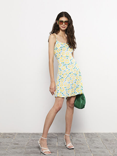 LCW Vision Женщины Жёлтый Платье - S2MM48Z8-LUG