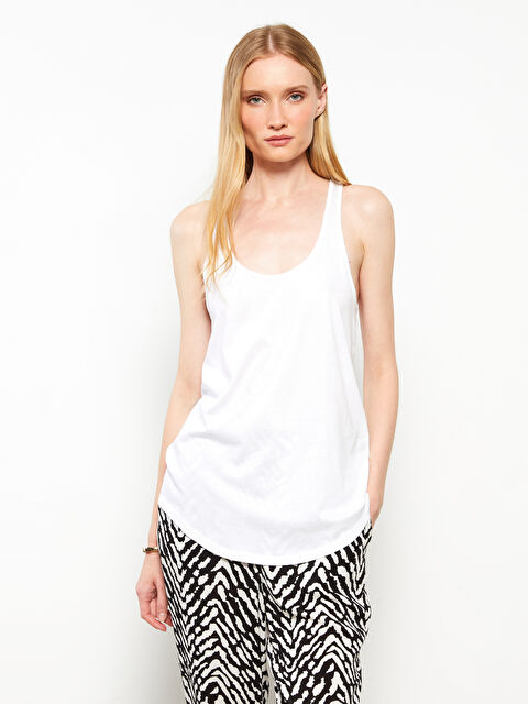 LCWAIKIKI Basic U Neck Women's T-Shirt - S2MQ78Z8-FFB