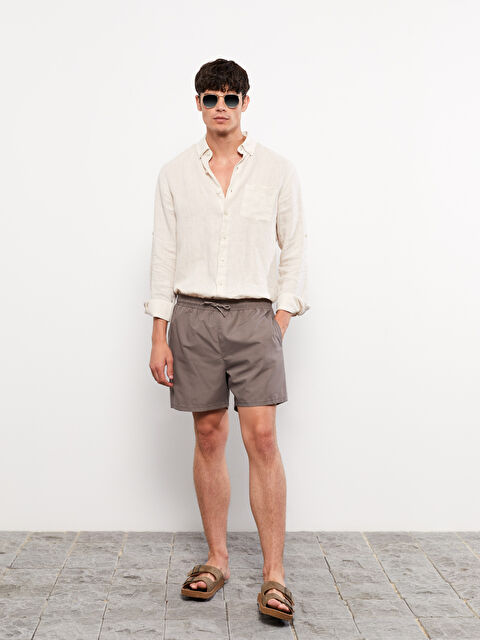 LCW SWIMWEAR Short Length Basic Men's Swimming Shorts - S2O010Z8-H7W