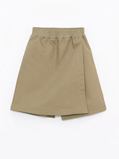 Luggi Baby Beli Lastikli Basic Kız Çocuk Şort Etek - S2O835Z4-12Y