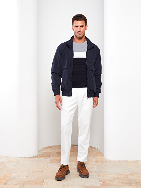 LCW Vision Standart Kalıp Dik Yaka Erkek Mont - W20259Z8-RFG