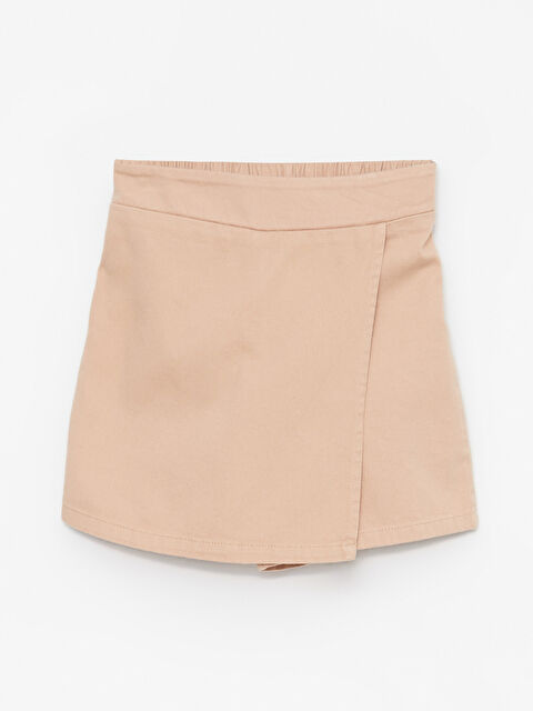 LCW Kids Hem Rahat Hem Havalı Şort Eteğim - W20434Z4-CR8