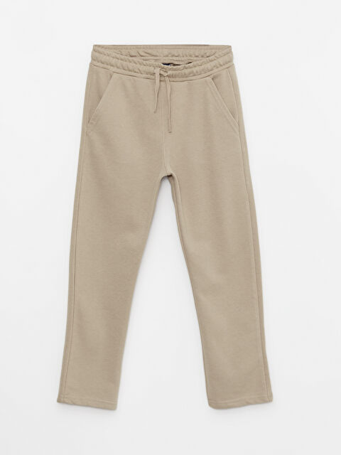 LCW Kids Beli Lastikli Basic Erkek Çocuk Eşofman Altı - W20849Z4-GCZ