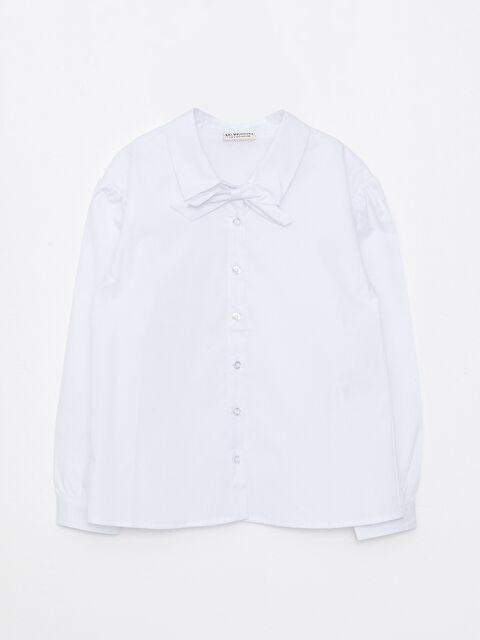 LCW Kids Osnovna dječja košulja od popelina s dugim rukavima - W20938Z4-R9K