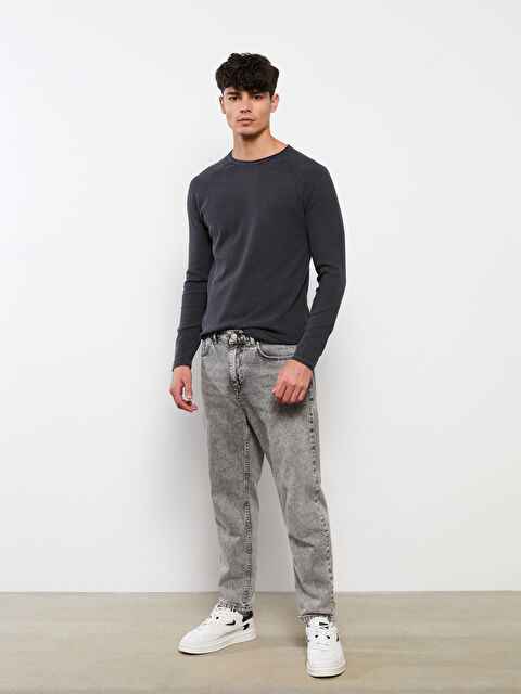 XSIDE Bisiklet Yaka Erkek Triko Kazak - W21301Z8-CVL