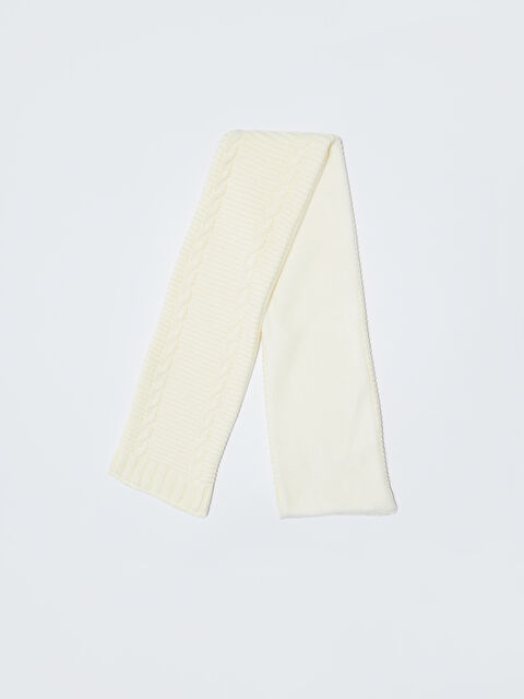 LCW baby Өрнекті қыз бала трикотаж шарф - W21690Z1-MNY