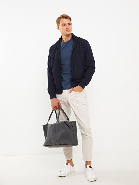 LCWAIKIKI Classic Standart Kalıp Dik Yaka Erkek Mont - W21788Z8-RFD